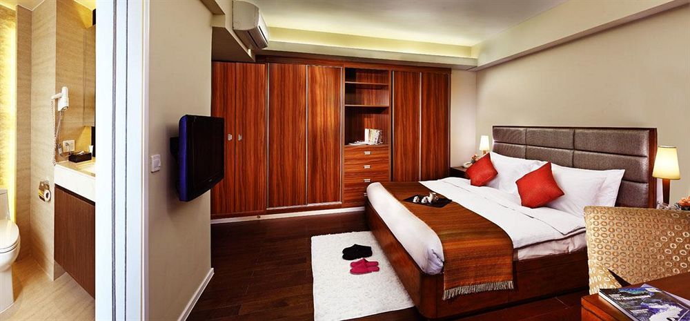 Oakwood Gold Arch Residence Guangzhou Bagian luar foto