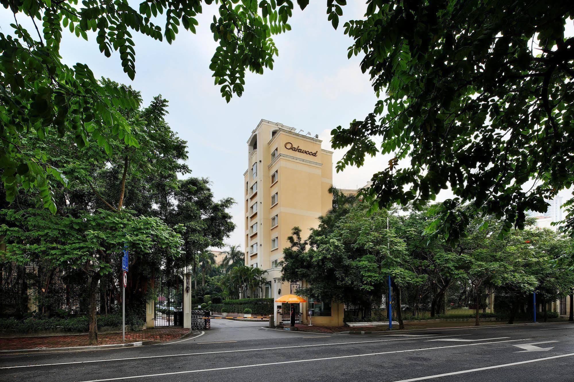 Oakwood Gold Arch Residence Guangzhou Bagian luar foto