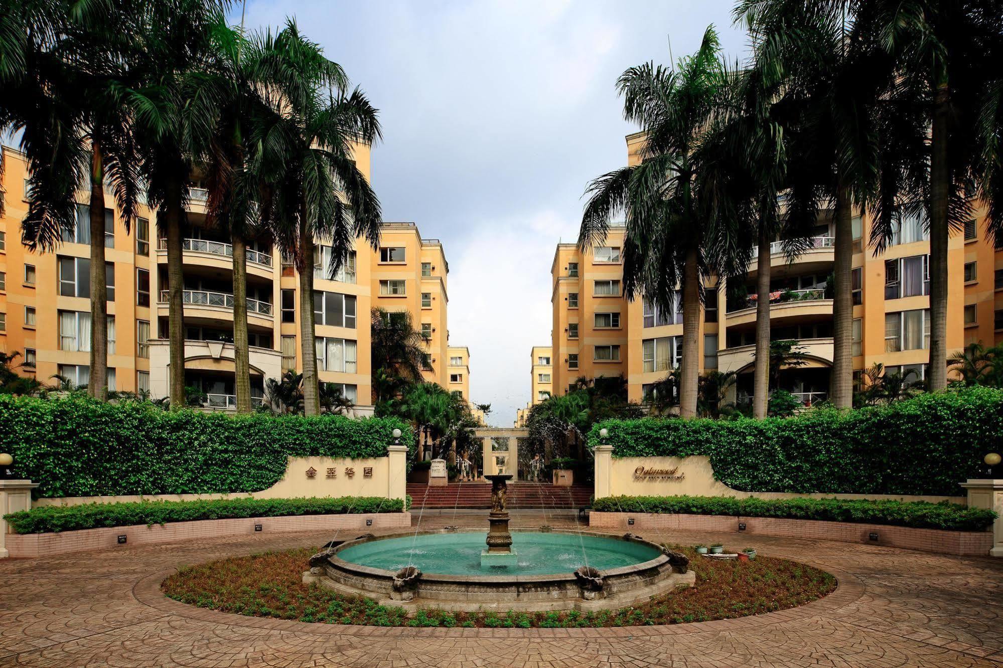 Oakwood Gold Arch Residence Guangzhou Bagian luar foto