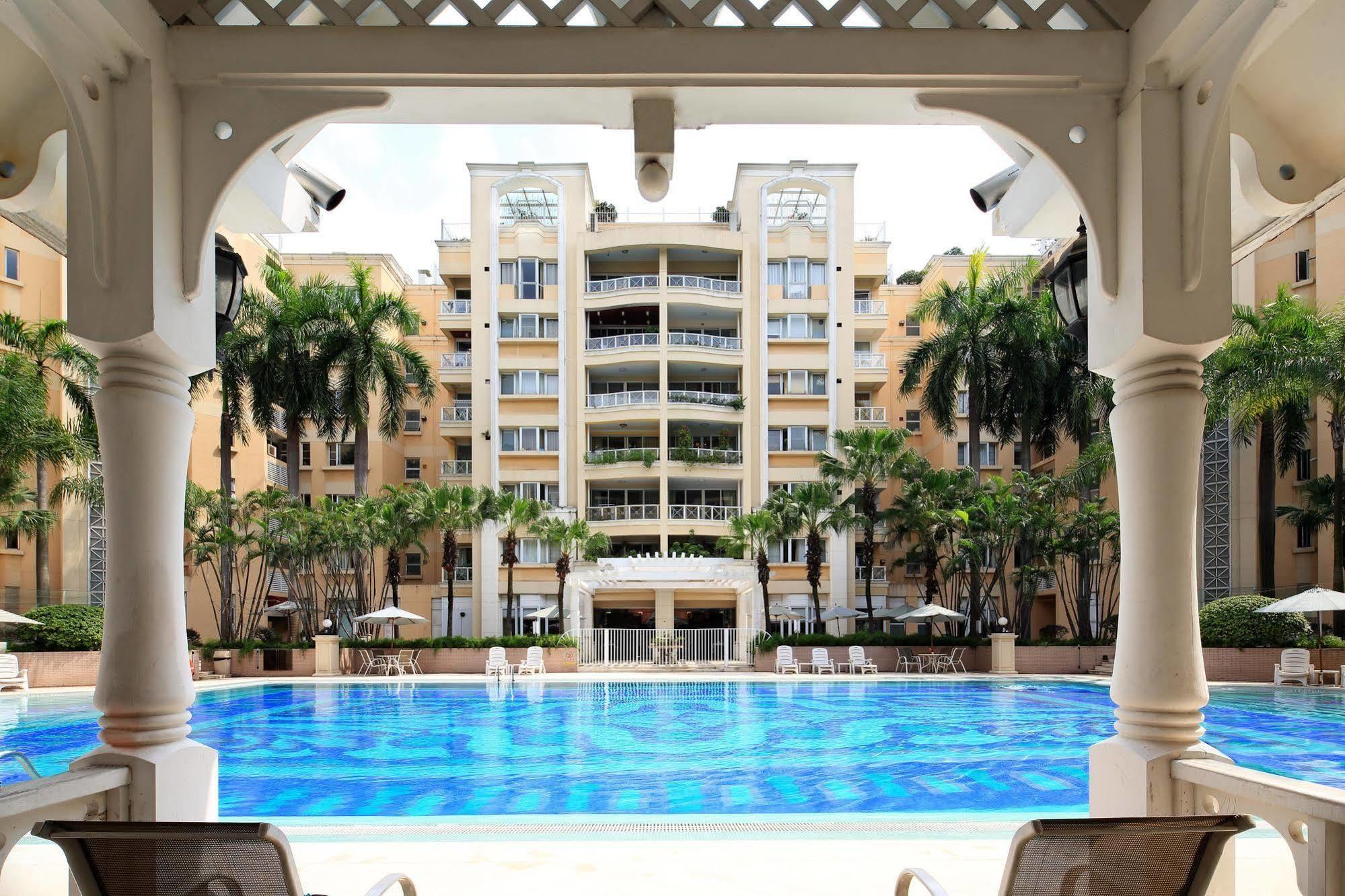 Oakwood Gold Arch Residence Guangzhou Bagian luar foto
